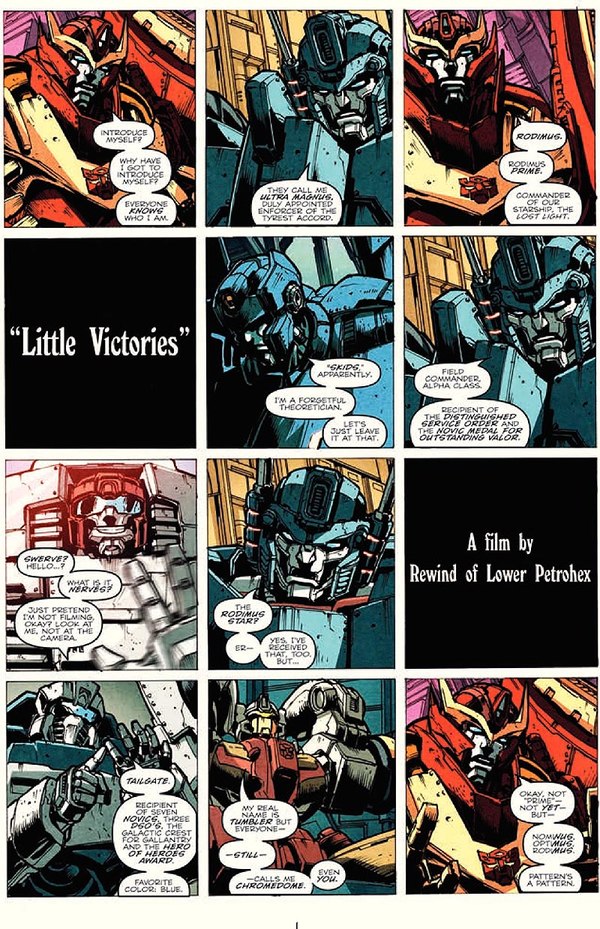 Transformers More Than Meets The Eye 22 Comic Book Preview   THE MOVIE Image  (3 of 9)